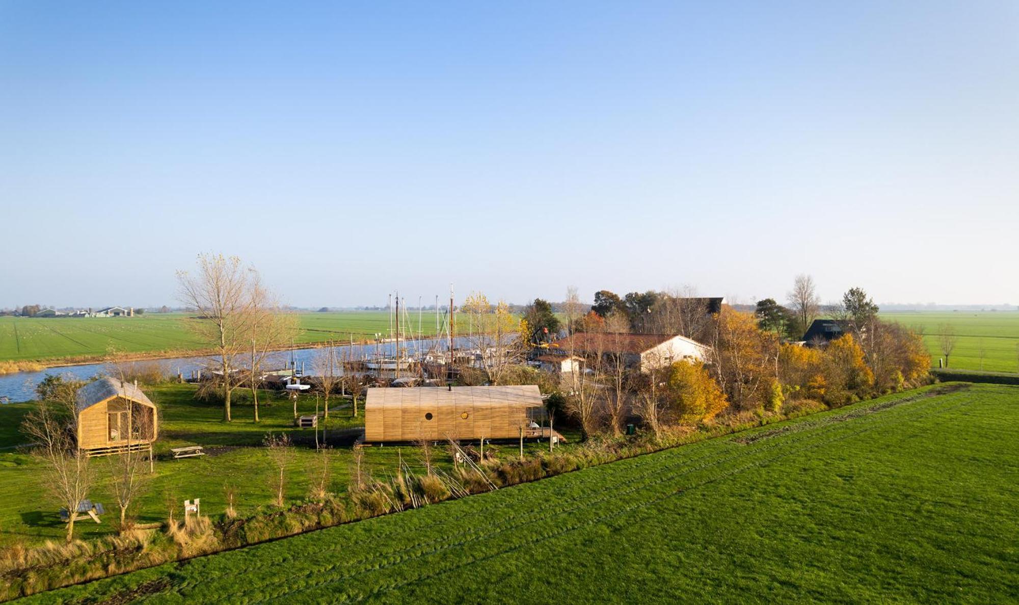 Boornzwaag over de Wielen Rufus Aan Het Water Bed & Breakfast エクステリア 写真